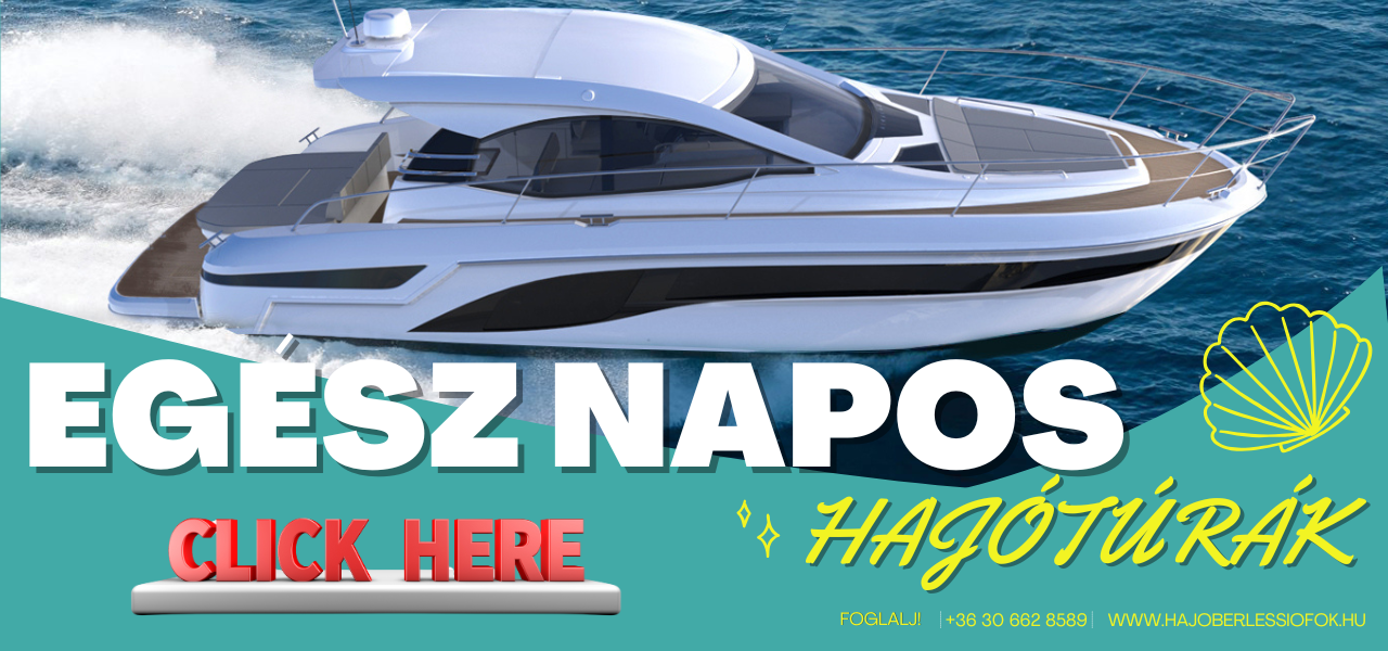 EGÉSZ NAPOS HAJÓTÚRÁK